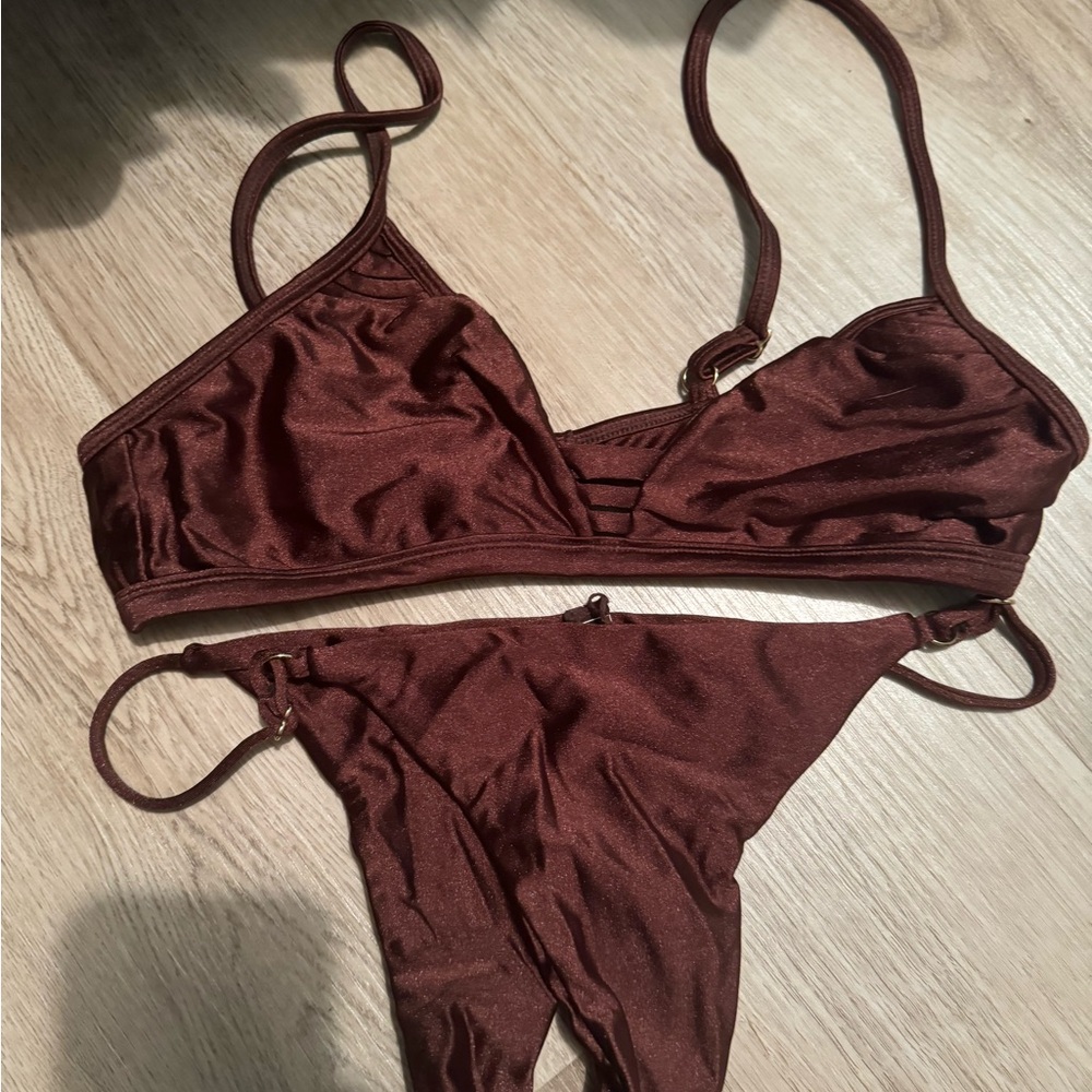 Brown Bikini Set